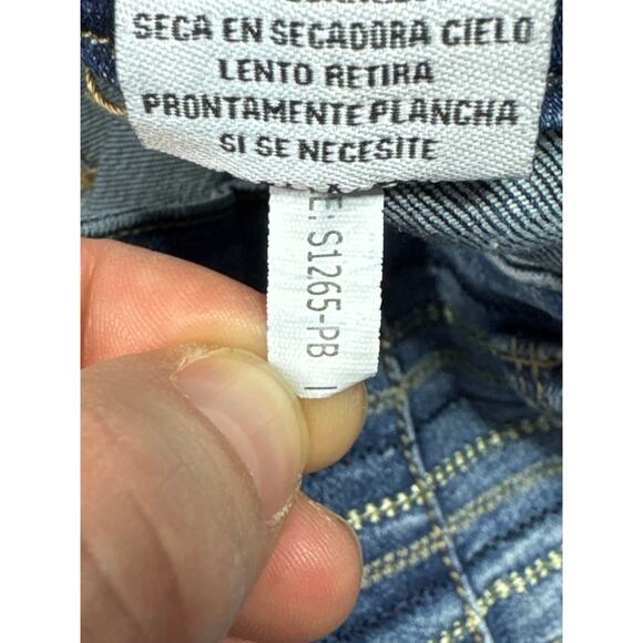 Sexy Couture Women's Embellished Pocket Heart Shape Cut Denim Jeans -11 (28x29) - Picture 6 of 6